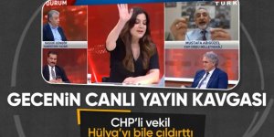 Canlı yayında 'Beni konuşturmuyorsunuz' kavgası