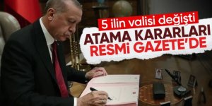 5 ile yeni vali atandı: Erzurumlu Aktaş, Büyükşehir valisi oldu