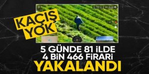 "Çember"e sıkıştırıldı: 4 bin 466 gözaltı