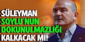 Süleyman Soylu'nun Dokunulmazlığı Kalkıyor Mu?