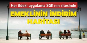 Emeklinin indirim haritası