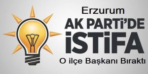 AK Parti Aziziye ilçe Başkanı Coşkun istifa etti