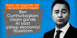 Ali Babacan: Cumhurbaşkanı olsam ekonomiyi iki yılda düzeltirim