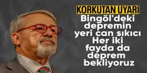 Bingöl’deki depremin ardından Naci Görür'den korkutan uyarı: Yeri can sıkıcı