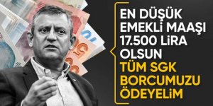 Özel'den hükümete 'emekli maaşı' resti!