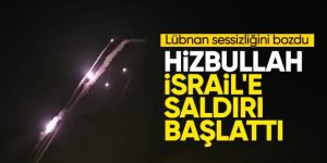 Hizbullah'tan İsrail'e saldırı! Çok sayıda roket fırlatıldı