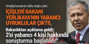 Bakan Yerlikaya’nın adına kayıtlı adreste iki yabancı çıktı iddiası için suç duyurusu