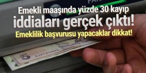 Yüzde 30 düşük maaş tehlikesi: Emeklilik hakkı başvuranlar ve başvuracaklar dikkat