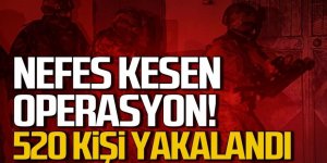 59 ilde Narkoçelik-32 operasyonu: 520 gözaltı