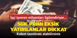 İşçi işveren milyonları ilgilendiriyor...