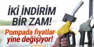 Benzine ve motorine indirim, LPG'ye zam