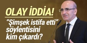 ''Mehmet Şimşek istifa etti'' söylentisini kim çıkardı? Olay olacak iddia