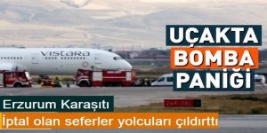 Bomba alarmı Erzurum'u karıştırdı! İptal olan seferler yolcuları çıldırttı