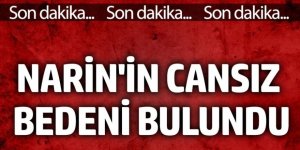 Kayıp Narin'in cansız bedeni bulundu