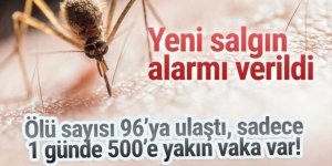 Yeni salgın alarmı verildi: 96 kişi ölmüştü, bir günde 500'e yakın vaka