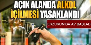 Erzurum'da Alkol Avı Başladı: 16 kişiye, 32 bin 832 TL ceza