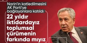 Arınç, Narin Güran olayında hükümete seslendi