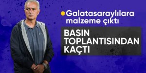 Mourinho, Galatasaray derbisi sonrası basın toplantısına katılmadı