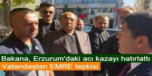 Bakana vatandaş tepkisi: Erzurum'daki acı kazayı hatırlattı