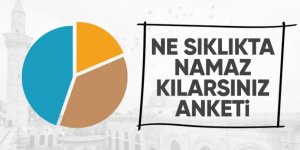 Onunda anketi yapıldı: 'Ne sıklıkla namaz kılarsınız'