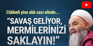 Cübbeli Ahmet'ten ''savaş geliyor'' iddiası: ''Mermilerinizi saklayın''