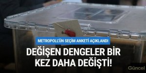 MetroPoll'ün son seçim anketi açıklandı