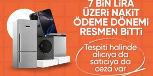 7 bin liranın üstündeki ödeme işlemlerini banka aracılığı ile yapmalısınız