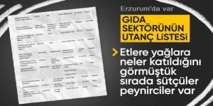 Bakanlık zararlı gıda listesine peynir ve tereyağ firmalarını da ekledi