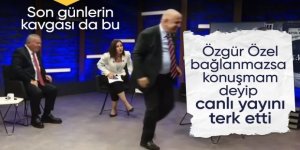 CHP'li milletvekili yayına bağlanmak istedi: Ümit Özdağ stüdyoyu terk etti