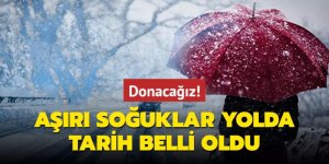 Donacağız! Aşırı soğuklar yolda, tarih belli oldu...