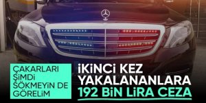 Çakarlı araç cezasını artıran kanun teklifi TBMM'de