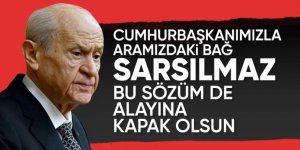 Devlet Bahçeli: Cumhur İttifakı'nın soluğu kısa ve kesik değildir