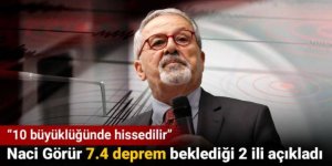 Naci Görür 7.4 deprem beklediği 2 ili açıkladı