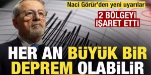 Prof. Dr. Naci Görür, "deprem riski yüksek": Karlıova, Erzinca arası