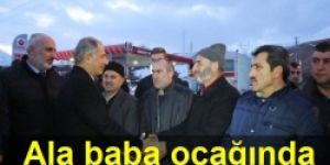 Efkan Ala baba ocağında